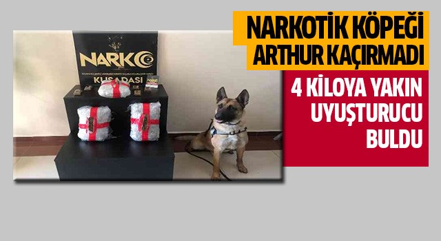 Arthur, uyuşturucuya geçit vermedi