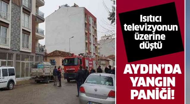 Aydın'da yangın paniği!