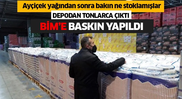 BİM'e baskın yapıldı!