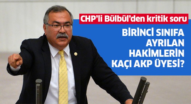 CHP'li Bülbül’den kritik soru