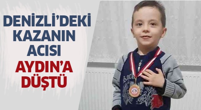 Denizli'deki kazanın acısı Aydın'a düştü