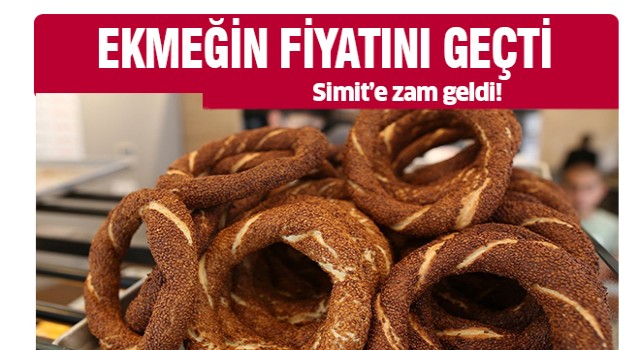 Ekmek fiyatını geçti! Simit 4.5 lira