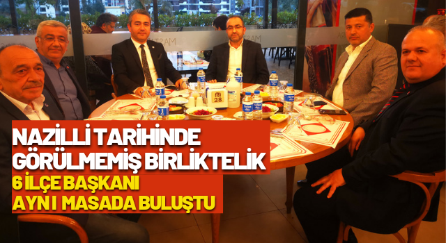 Nazilli'de görülmemiş birliktelik!