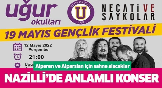 Nazilli'de anlamlı konser