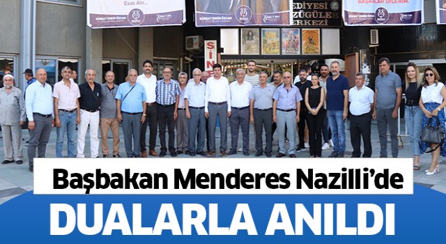 Başbakan Menderes vefatının 61. yılında dualarla anıldı