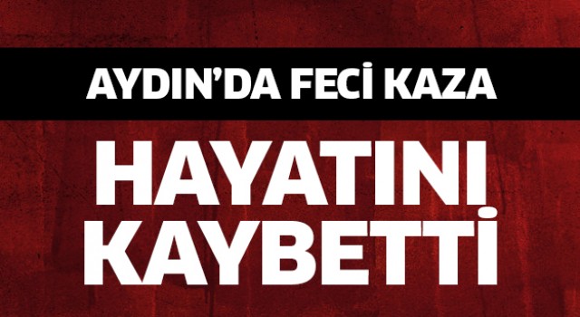 Aydın'da feci kaza!