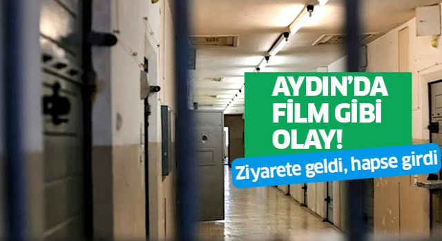 Aydın'da film gibi olay