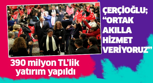 Germencik'te toplu açılış töreni yapıldı