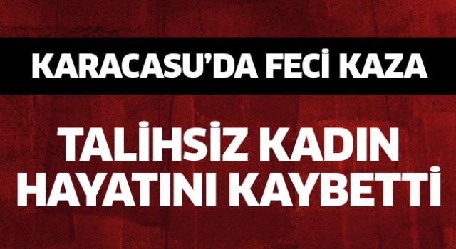 Karacasu'da feci kaza: 1 ölü!