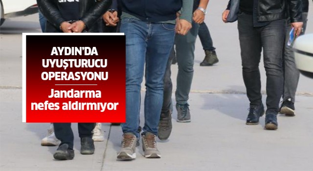 Aydın'da uyuşturucu operasyonu!