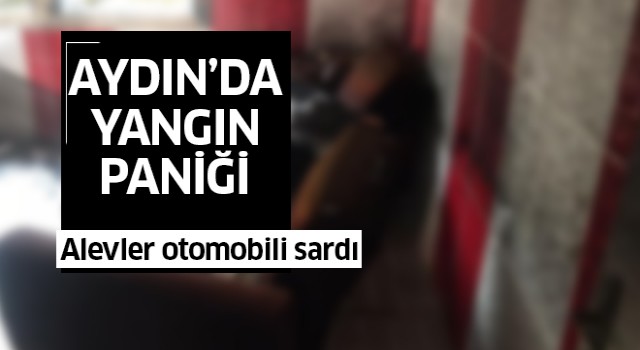 Aydın'da yangın paniği!