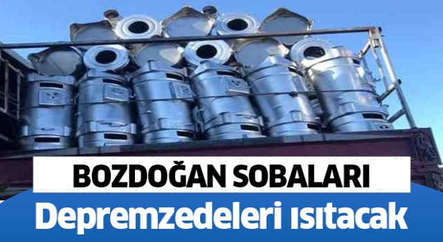 200 Bozdoğan sobası deprem bölgesine gönderildi