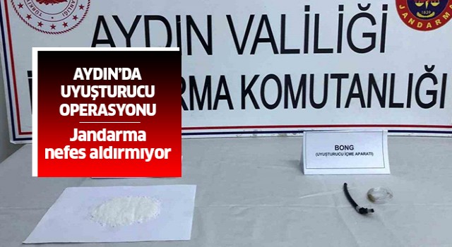 Aydın'da şüpheli şahıslar uyuşturucu ile yakalandı