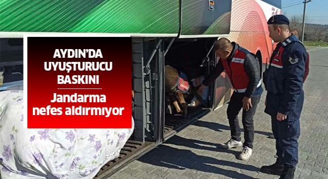 Aydın'da uyuşturucu operasyonu