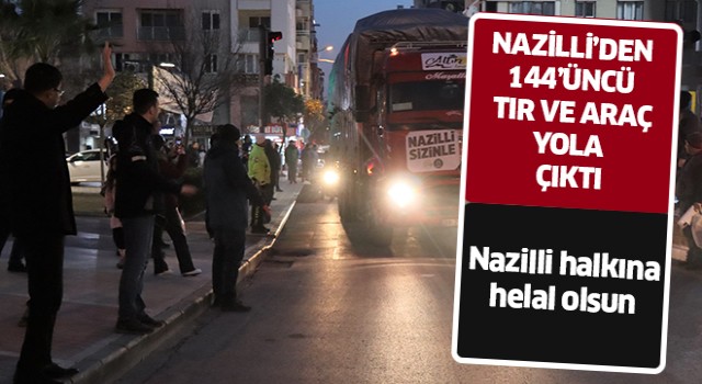 Nazilli halkı tek yürek oldu