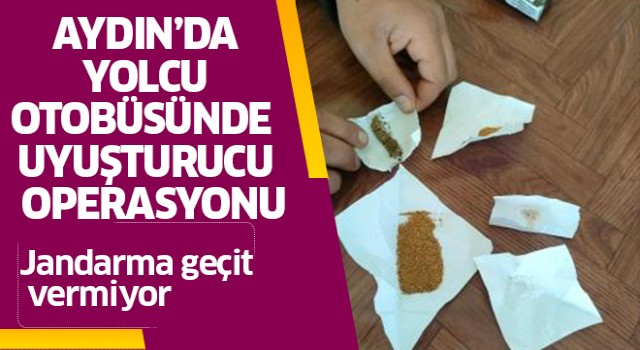 Aydın'da uyuşturucu operasyonu