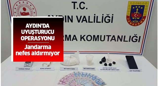 Aydın'da uyuşturucu operasyonu