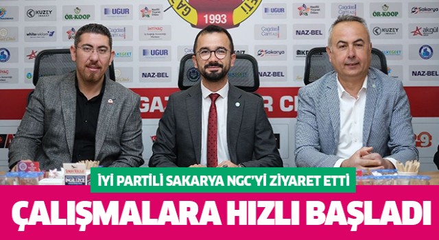 İYİ Partili Sakarya NGC'yi ziyaret etti