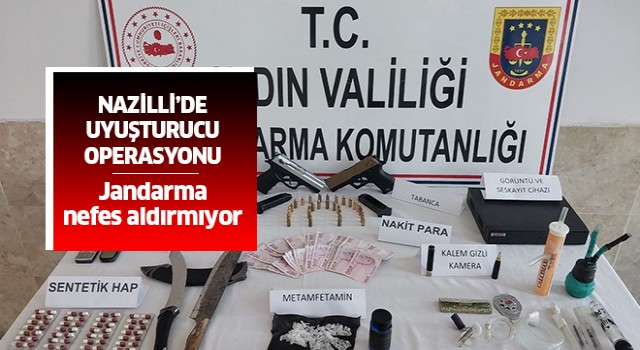 Nazilli'de uyuşturucu operasyonu