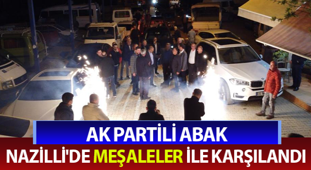 Ak Partili Abak seçim çalışmalarını sürdürüyor