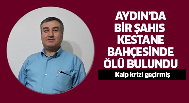 Aydın'da bir şahıs ölü bulundu