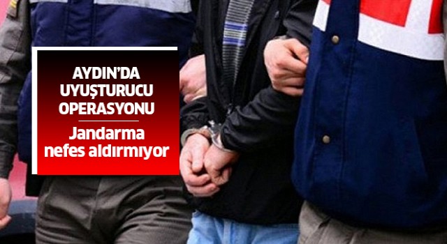 Aydın'da uyuşturucu operasyonu: 13 gözaltı