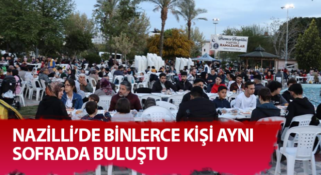 Cumhuriyet Parkı Nazilli’yi ağırladı