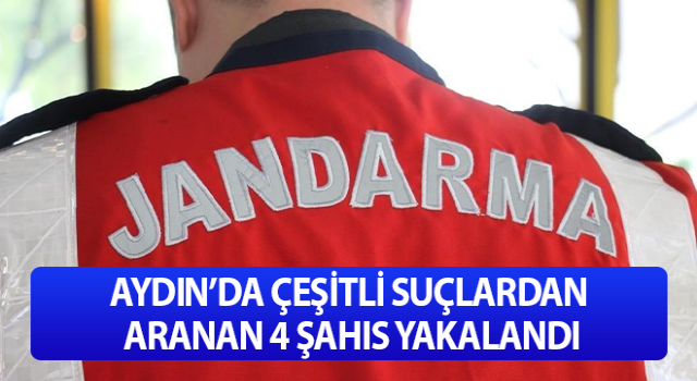 İncirliova’da 4 aranan şahıs yakalandı