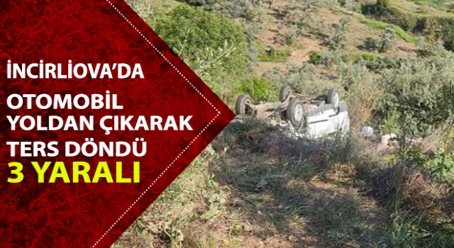 İncirliova'da trafik kazası: 3 yaralı