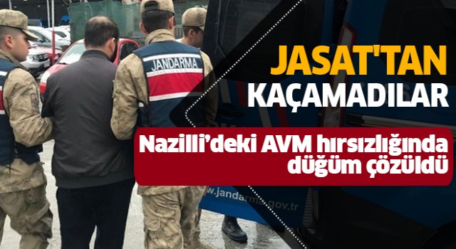 Nazilli'deki kıyafet hırsızlığını JASAT çözdü