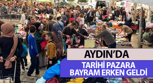 Tarihi Salı Pazarı'na bayram erken geldi