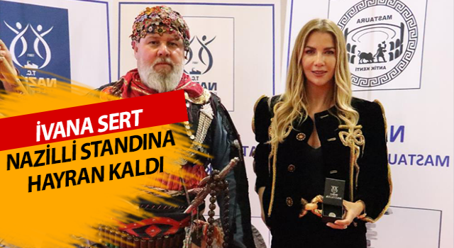 Ünlü moda tasarımcısı Fuarda Nazilli standına hayran kaldı