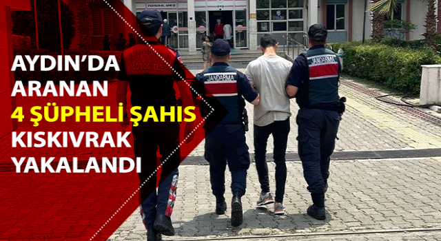 Aranan 4 şüpheli JASAT ekiplerinden kaçamadı