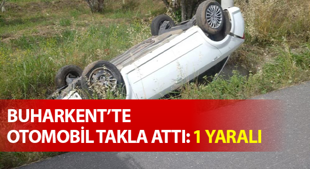 Buharkent’te kaza: 1 yaralı