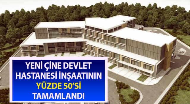 Devlet Hastanesi inşaatının yüzde 50’si tamamlandı