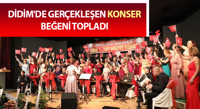 Didim'deki konser beğeni topladı