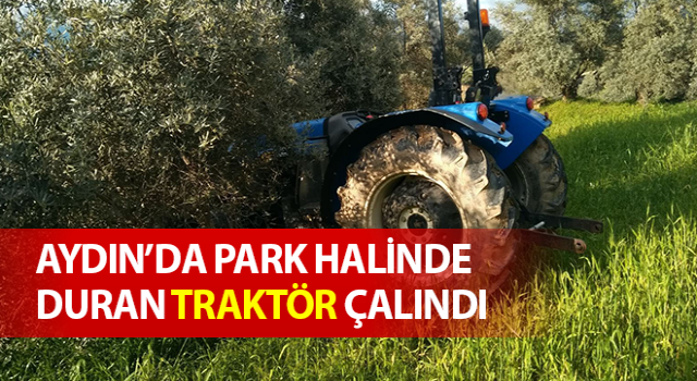 Evinin önünden traktörünü çaldılar