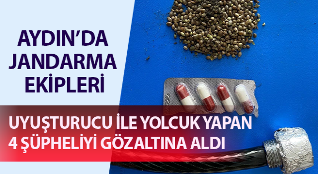 Uyuşturucu ile yolcuk jandarmaya takıldı