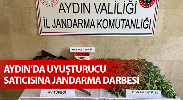 Uyuşturucu satıcısına jandarma darbesi