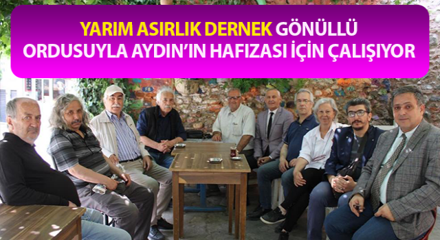 Yarım asırlık dernek gönüllü ordusuyla çalışıyor