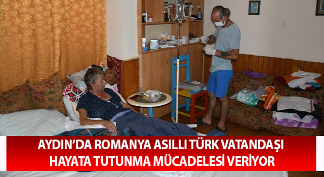 Bağırsakları dışarıda yaşam mücadelesi veriyor