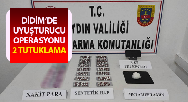 Didim’de uyuşturucu operasyonu: 2 tutuklama