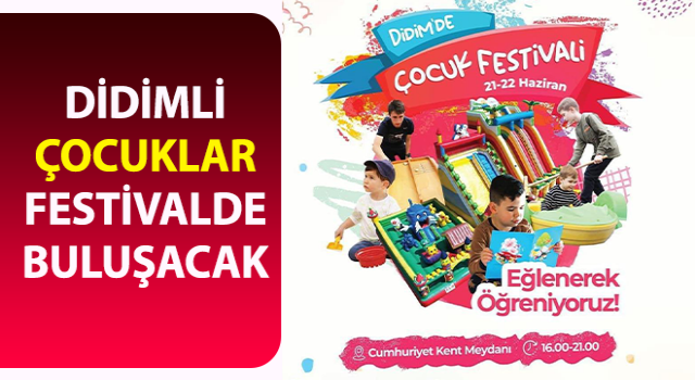 Didimli çocuklar festivalde buluşacak