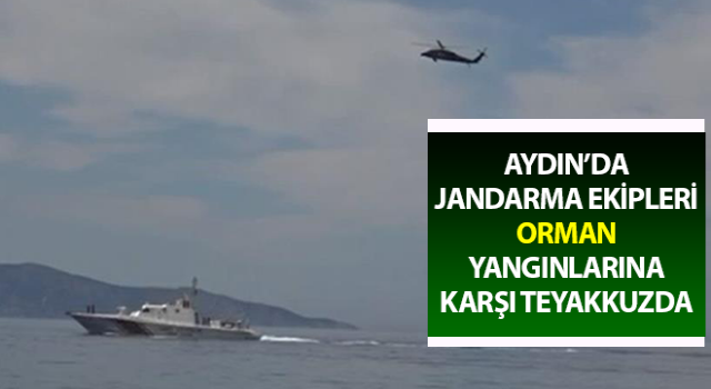 Jandarma orman yangınlarına karşı teyakkuzda