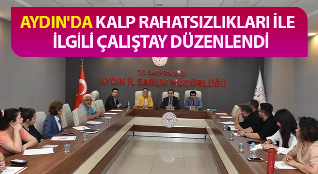 Kalp rahatsızlıkları ile ilgili çalıştay düzenlendi