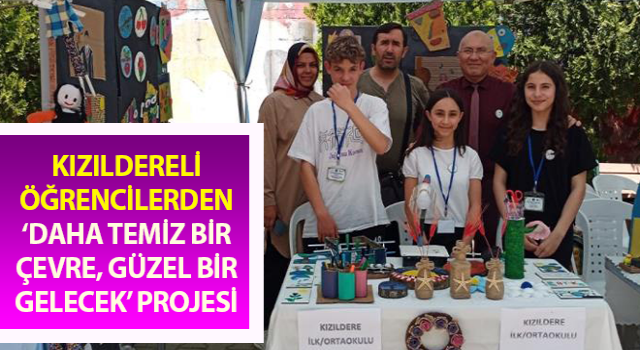 Kızıldereli öğrencilerden uluslararası çevre projesi