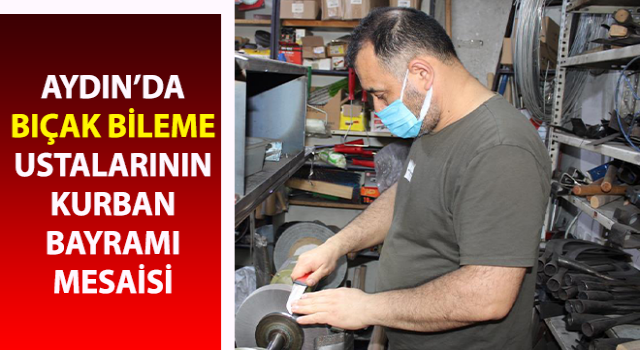 Kurban Bayramı öncesi bıçakçılarda hareketlilik başladı