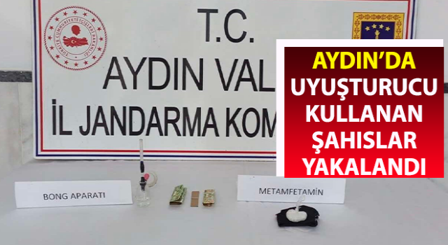 Kuyucak’ta uyuşturucu kullanan şahıslar yakalandı