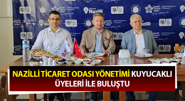 NTO yönetimi, Kuyucaklı üyeleri ile buluştu