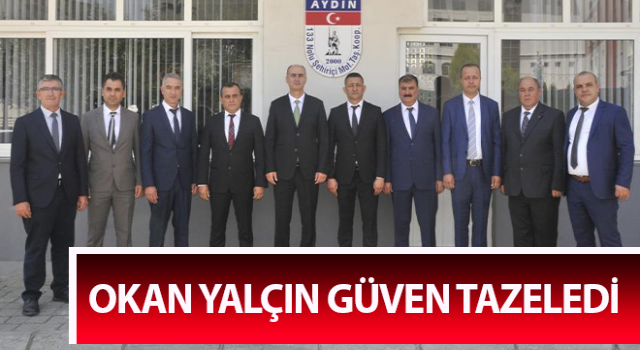 Okan Yalçın 7. defa güven tazeledi